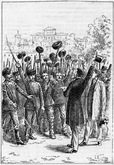 Alexander av Battenberg - Alexander I av Bulgarien eller Alexander av Battenberg (1857-1893) utropade i Philippopoli föreningen av Rumänien och Bulgarien, i "The Illustrous World" av French School