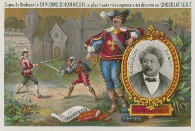 Alexander Dumas (1803-1870) av French School