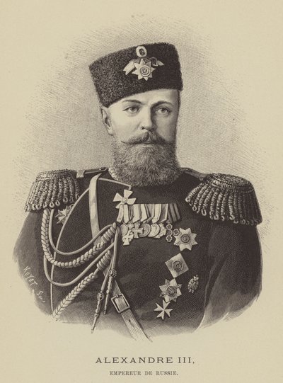 Alexander III, Rysslands kejsare av French School