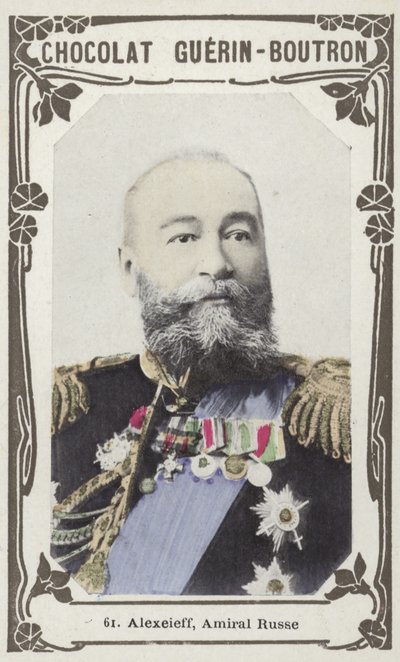 Alexeieff, Amiral Russe (färgat foto) av French School