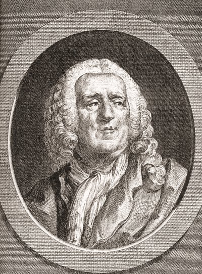 Alexis Piron, 1689 1773. Fransk epigrammatiker och dramatiker. Från Les Heures Libres publicerad 1908. av French School