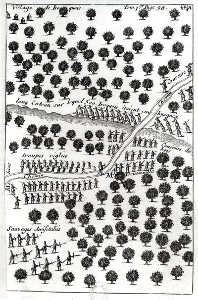 Ambush of the Iroquois, från 