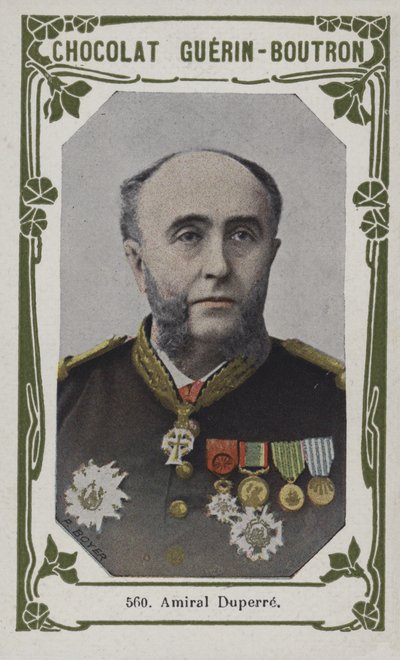 Amiral Duperre (färgad bild) av French School