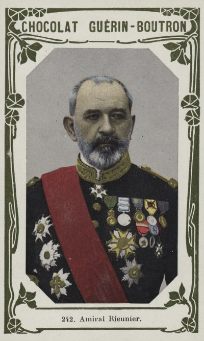Amiral Rieunier (färgad bild) av French School