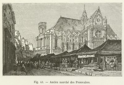 Tidigare Prouvaires-marknad av French School