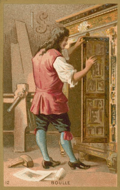 Andre Charles Boulle, fransk möbelsnickare av French School