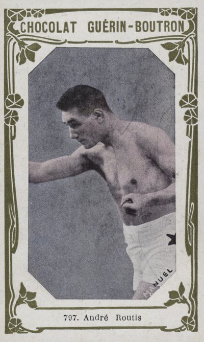 Andre Routis (färgad bild) av French School
