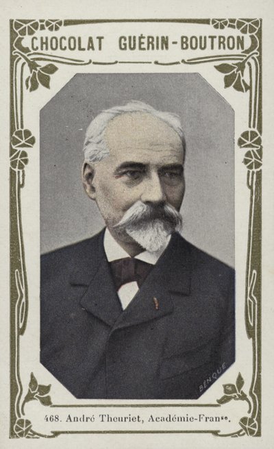 Andre Theuriet, Academie-Francaise (färgad bild) av French School