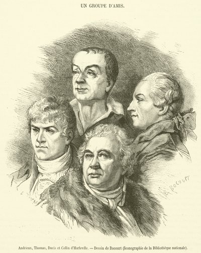 Andrieux, Thomas, Ducis och Collin d
