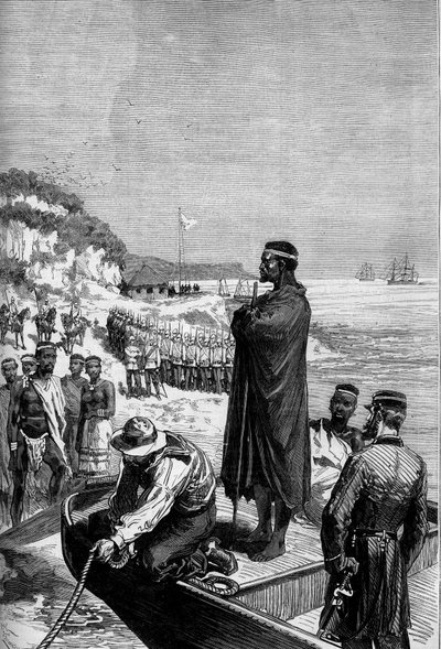 Anglo-Zulu-kriget i Sydafrika av French School