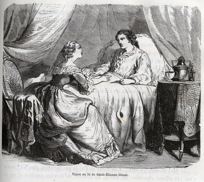 Anne Ninon""" av Enclo (eller Ninon de Lenclos eller Ninon de Lanclos av French School