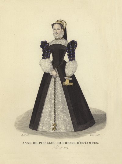 Anne de Pisseleu, hertiginna av Etampes av French School