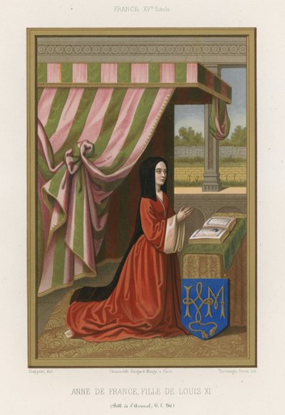 Anne av Frankrike av French School