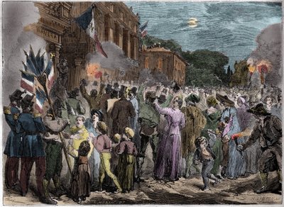 Annexering av Savojen och Nice till Frankrike - 1860 Annexering av Nice av Frankrike av French School