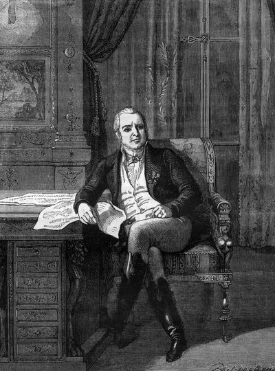 Antoine Marie Chamans, Comte de Lavalette, fransk politiker och general - Antoine-Marie Chamans, Comte de Lavalette (1769-1830) officer, hög fransk tjänsteman och statsråd - i "Histoire de l