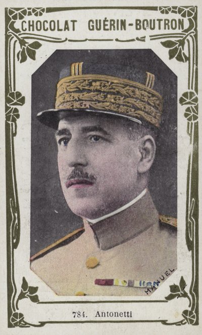 Antonetti (färgad bild) av French School