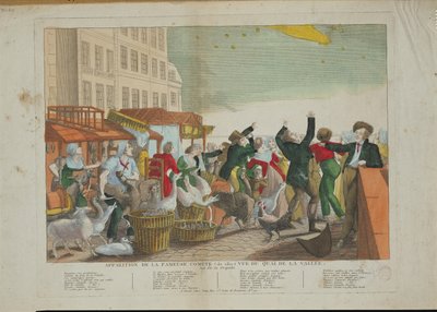 Den stora kometens framträdande 1811 av French School