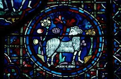Väduren, från zodiakens fönster av French School