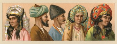 Asiatisk kostym av French School