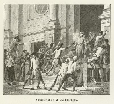 Mordet på Madame de Flehelle av French School