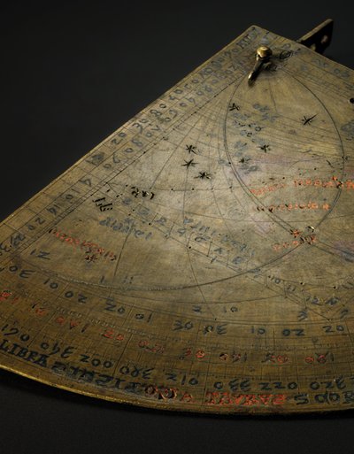 Kvadrant för astrolabium av French School