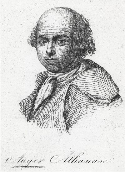 Athanase Auger (gravyr) av French School