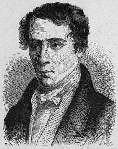 Augustin Fresnel (gravyr) av French School