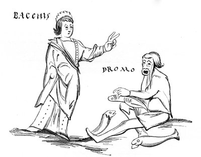 Bacchis och fiskaren av French School