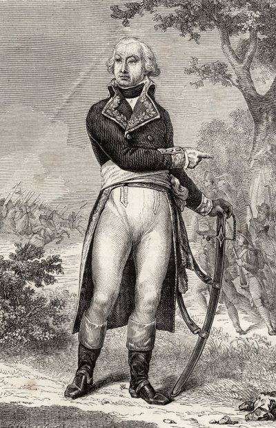 Barthelemy Louis Scherer (1747-1804) ur "Histoire de la Revolution Francaise" av Louis Blanc (1811-82) av French School