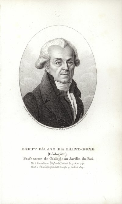 Bartholomew Faujas från Saint-Fond av French School
