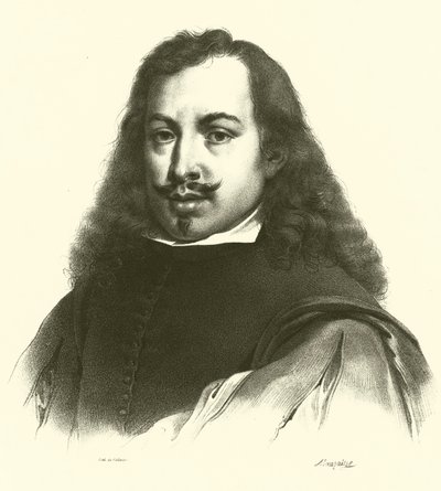 Bartolome Esteban Murillo, porträtt av French School