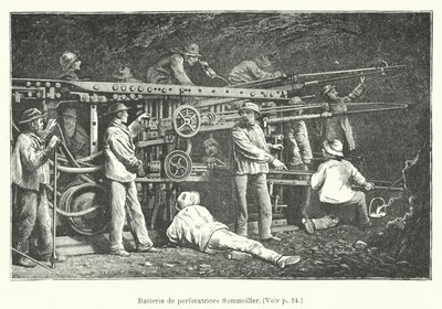 Sommeiller Punch Battery (gravyr) av French School