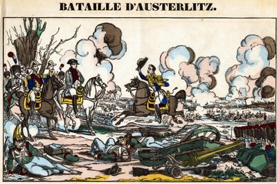 Slaget vid Austerlitz den 2 december av French School