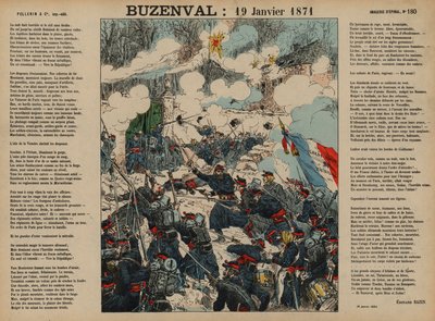 Slaget vid Buzenval, fransk-preussiska kriget av French School