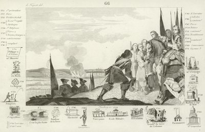 Slaget vid Fontenoy, 1745 av French School