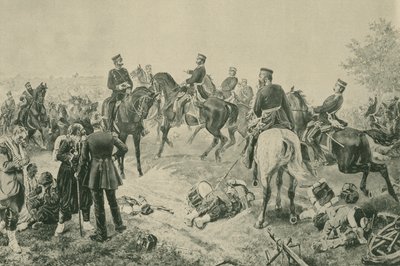 Slaget vid Gravelotte, fransk-preussiska kriget, 18 augusti 1870 av French School
