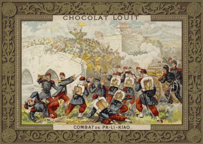 Slaget vid Palikao, Peking, andra opiumkriget, 1860 av French School