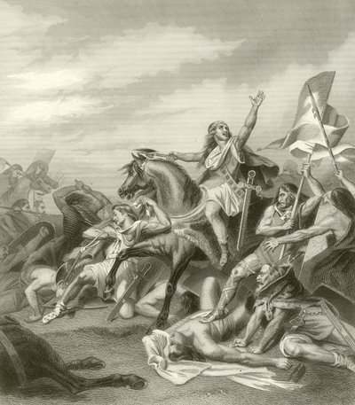 Slaget vid Tolbiacum, 496 av French School
