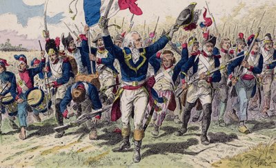 Slaget vid Valmy av French School