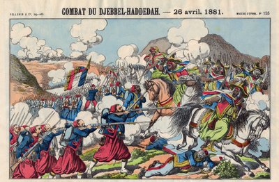 Slaget vid Djebbel Haddedah (Djebbel-Haddedah), 26 april av French School