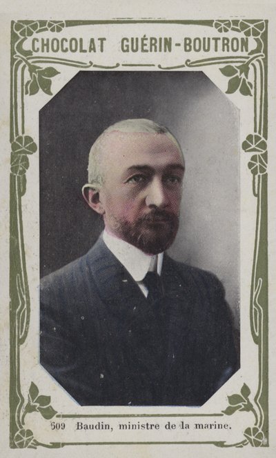 Baudin, marinminister (färgad bild) av French School