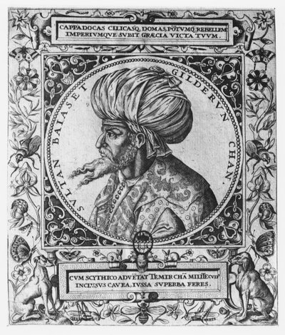 Bayezid I (gravyr) av French School