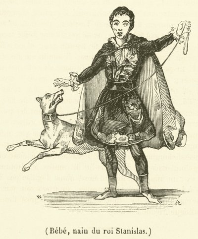 Bebe, nain du roi Stanislas (gravyr) av French School
