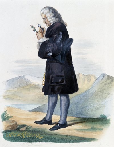 Bernard de Jussieu - i Ed. Mennechet, "" Den franske Plutarchen"" av French School