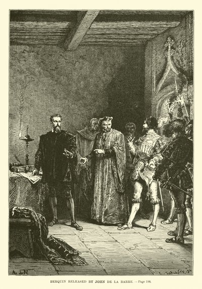 Berquin släppt av John de la Barre av French School