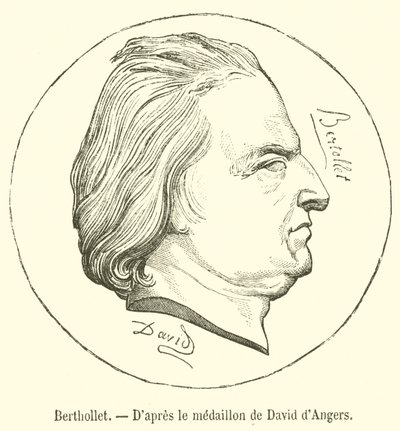 Berthollet (gravyr) av French School