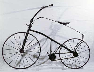 Cykel av Guilmet och Meyer, 1869 (metall) av French School
