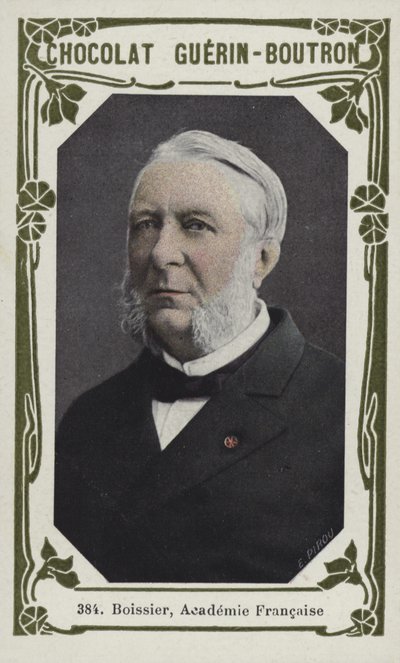 Boissier, Academie Francaise (färgad bild) av French School