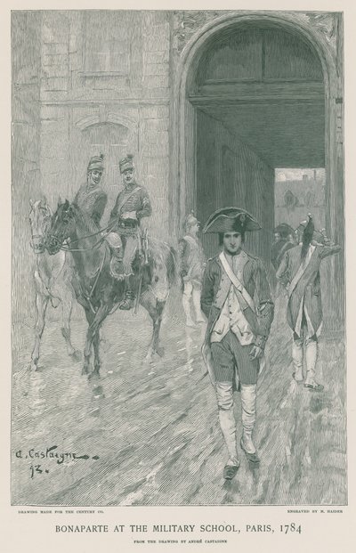 Bonaparte på Militärskolan av French School