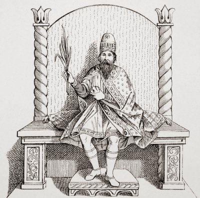 Bonifatius III av Toscana, markgreve av Toscana, aka Bonifatius IV eller Bonifatius av Canossa, 985-1052, från L